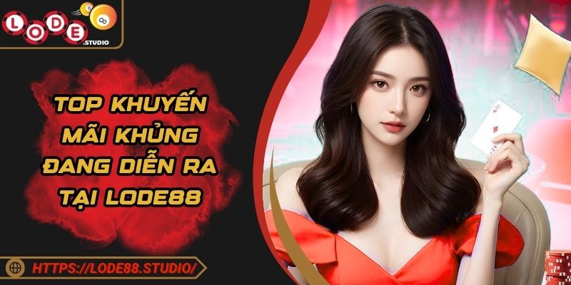 Top khuyến mãi khủng đang diễn ra tại Lode88