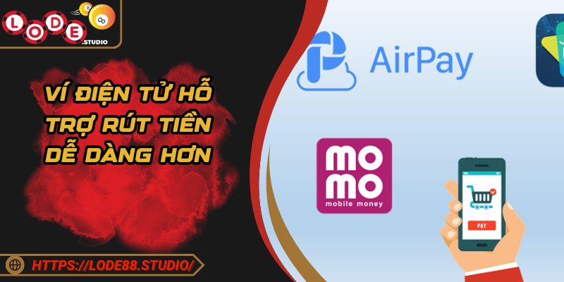 Ví điện tử hỗ trợ rút tiền dễ dàng hơn